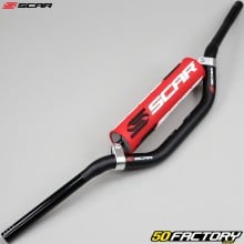 Handlebar Ø28mm Scar X &amp; sup2; Reed / Windham black with red foam