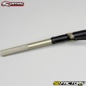 Guiador Ã˜28mm Renthal Parede dupla 921 Yamaha YZ / YZF preto com espuma