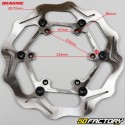 Disco de freio dianteiro Yamaha YZ, YZF, WR-F, Fantic XE, XX Ã˜270mm onda flutuante Braking