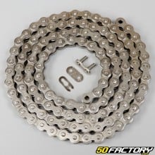 Chain 415 reinforced 122 gray links moped