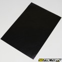 Sticker carbone noir 250x350mm (planche)