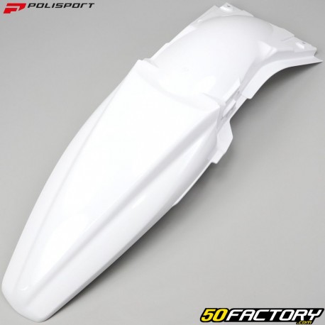 Garde boue arrière Kawasaki KXF 250, 450 (2009 - 2012) Polisport blanc