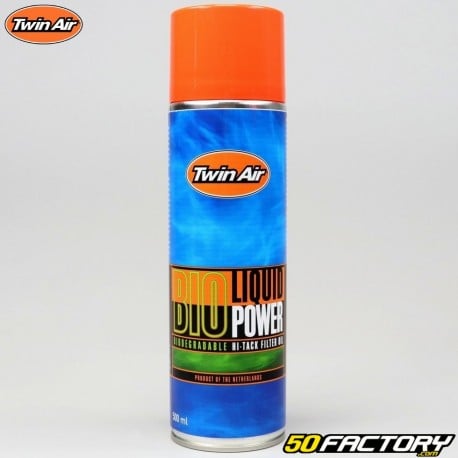 Aceite para Filtro de aire Twin Air Bio líquido Power Pulverizar 500ml