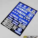 Stickers Yamaha 43x30cm (planche)