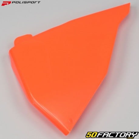 Tapa de caja de aire KTM SX, SX-F ... 125, 150, 250 ... (desde 2019) Polisport naranja fluo
