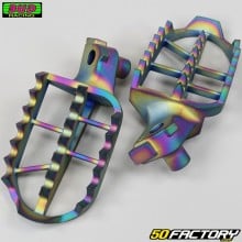 Titanium footrest Yamaha YZ 65, YZF 250, WR-F 450, Fantic XX 125 ... Bud Racing