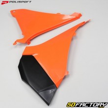 Capas de airbox KTM SX, SX-F ... 125, 250, 350, 450 (2011 - 2013) Polisport laranjas