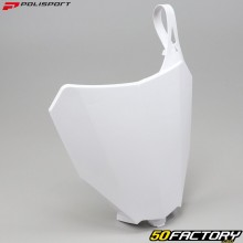 Front plate Honda CRF 250 R (2018), 450 R, RX (2017 - 2018) Polisport white