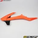 Cubiertas de radiador KTM SX 125, 150, SX-F 250, 350, 2016... (2018 - XNUMX) Polisport naranjas y negros