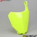 Placa delantera Honda CRF 250 R (2018), 450 R, RX (2017 - 2018) Polisport amarillo fluorescente