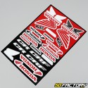 Honda MX stickers 100x100cm (sheet)