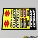 Stickers Suzuki MX 23x32cm (planche)