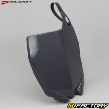 Front plate Yamaha YZ 125, 250 (2015 - 2021), YZF 250, 450 (2010 - 2017) Polisport gray nardo