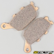 Pastillas de freno traseras de metal sinterizado SBS Evo compatibles con los modelos 50cc, 125cc y otras cilindradas Honda Pantheon, Ar