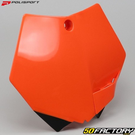 Piastra anteriore KTM SX, SX-F 125, 250, 300 ... (2007 - 2012) Polisport arancione