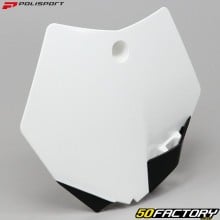 Placa frontal KTM SX 65 (2009 - 2015) Polisport branca