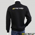 Sudadera zipp © 50 Factory negro