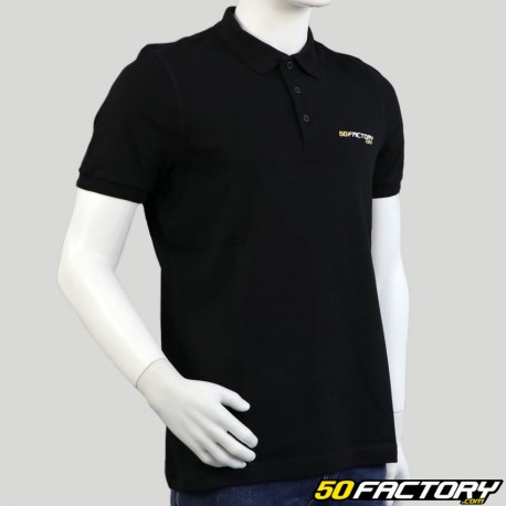 Polo-Shirt 50 Factory schwarz