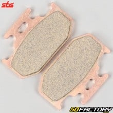 Sintered metal brake pads Yamaha WR 125, Kawasaki KDX 250, Suzuki DR 250 ... SBS Off-Road