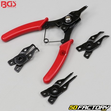 Circlip pliers with exchangeable heads BGS