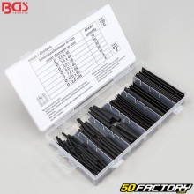 Black BGS heat-shrink tubing (set of 127)