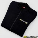 Sweatshirt zip50 woman Factory black