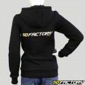 Sudadera con capucha para mujer 50 Factory negro