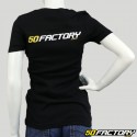T-shirt da donna 50 Factory nera