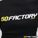 Camiseta feminina 50 Factory preta