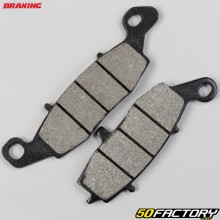 Bremsbeläge organisch Suzuki SV XNUMX, Kawasaki Z XNUMX, VN XNUMX ... Braking