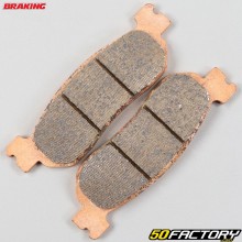 Sintered metal brake pads Yamaha TW 125, XT 225, YZF 600 ... Braking Evo