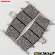 Plaquettes de frein métal fritté Kawasaki ZX 6R Ninja 600, Suzuzki GSX R 1000... Braking Racing