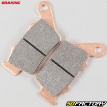 Sintered metal brake pads Yamaha WR 125, Fantic Caballero 500, Honda NX 650 ... Braking Racing Off-Road