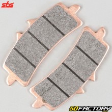 Pastiglie freno in metallo sinterizzato Aprilia RSV4 1000, BMW HP2 Sport 1200, Husqvarna FS 450 ... SBS
