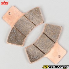 Pastillas de freno de metal sinterizado Polaris Trail Chaqueta 250, Sportsman 400 ... SBS todoterreno