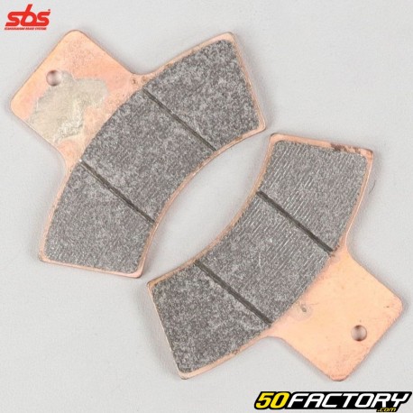 Pastillas de freno de metal sinterizado Polaris Trail Chaqueta 250, Sportsman 400 ... SBS Racing