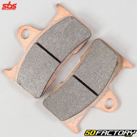 Pastilhas de freio de metal sinterizado Goes G 525, Yamaha YFM Grizzly 660 ... SBS Racing