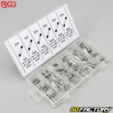 Fusibili rotondi in vetro Ø6 mm BGS (set di 120)