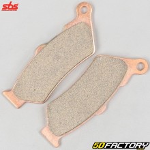 Pastillas de freno de metal sinterizado Yamaha DTX 125, Aprilia Pegaso 650, KTM Adventure 990... SBS todoterreno