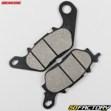 Plaquettes de frein organique MBK XC 125, Yamaha YBR 125, YZF 150... Braking