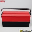 Metal toolbox with 86 BGS tools
