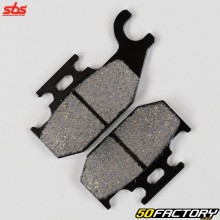 Can-Am organic brake pads Outlander 400, Yamaha Wolverine 450, John Deere Buck 500...SBS