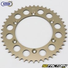 Couronne 46 dents alu 520 AJP, Gas Gas, Husqvarna 125... Afam marron