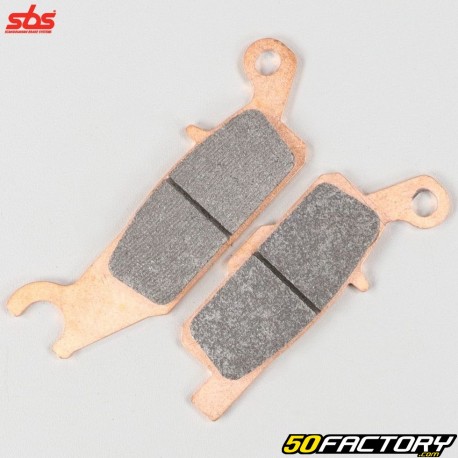 Front right sintered metal brake pads Yamaha YFM Raptor 250, Grizzly 550 and 700 SBS Racing