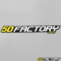 Sticker 50 Factory 50cm jaune