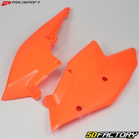 Carénages arrière KTM SX, EXC, SX-F 125, 250, 300... (2016 - 2018) Polisport oranges fluo