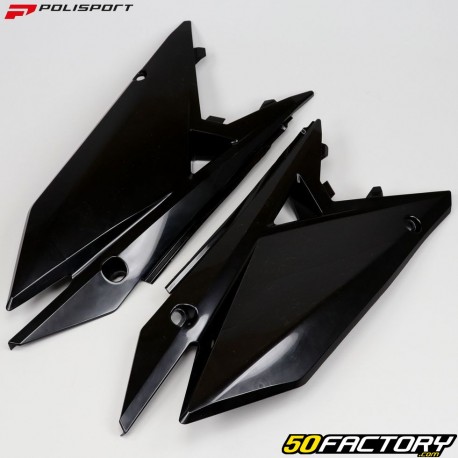Placas laterales Suzuki RM-Z 250, 450 (desde 2019) Polisport negro