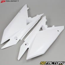 Plaques latérales Suzuki RM-Z 250, 450 (depuis 2019) Polisport blanches