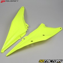 Side plates KTM SX, SX-F, EXC 125, 150, 250... (2019 - 2022) Polisport neon yellow