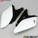 Carenados traseros Suzuki RM Z 250 (2010 - 2018) Polisport blanco y negro